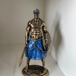Imagem Ogum Guerreiro em resina 25cm